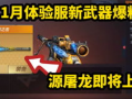 cf手游体验服最新爆料11.11,11.11狂欢来袭！CF手游体验服最新爆料揭秘